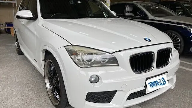 BMW X1【ヘッドライト黄ばみ除去＋コーティング】