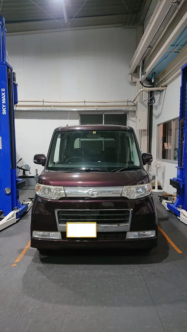 トリプルエス　京都　外車、輸入車修理　ダイハツ　L375タント　ドライブシャフトブーツ交換