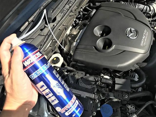 車検・修理 日記⑱】岐阜市 DPF(DPR・DPD) 洗浄 WAKO'S ワコーズ