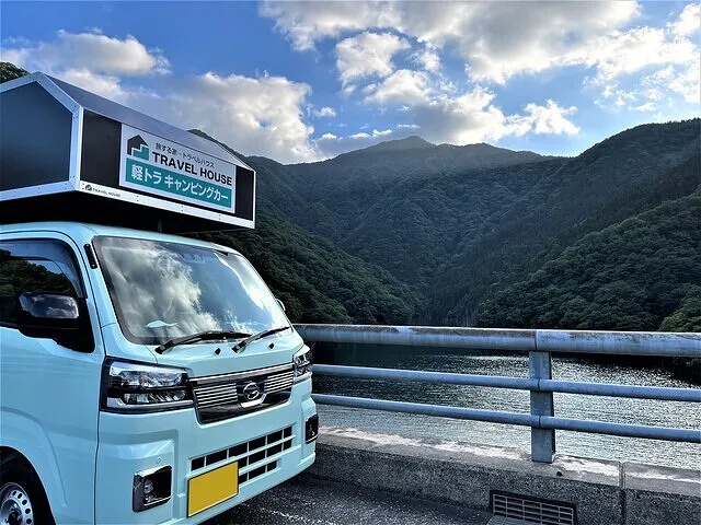 旅する家”『トラベルハウス』で 絶景 探索 ツアー に行ってみた!【岐阜 軽トラ キャンピングカー・モバイル ハウス】