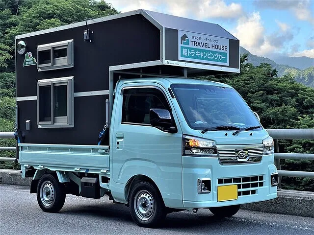 旅する家”『トラベルハウス』で 絶景 探索 ツアー に行ってみた!【岐阜 軽トラ キャンピングカー・モバイル ハウス】