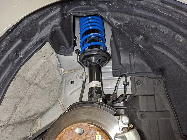N-WGN jh1 jh2ダウンサス 東大阪市 持ち込みダウンサス交換 N-WGN JH1 東大阪市 MotorShop
