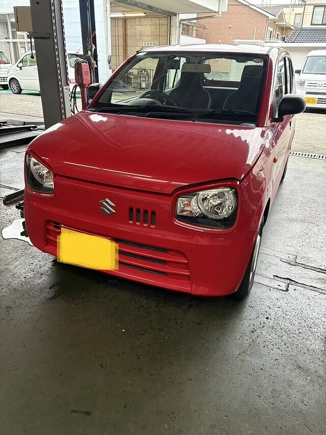 大津市　アルト　異音　オルタネータ