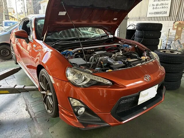 大津市　ZN6　86　クラッチオーバーホール