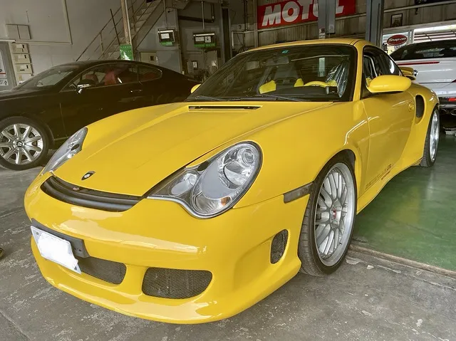 茨城県潮来市 PORSCHE テスター診断・ブレーキ系 修理・整備・メンテナンス