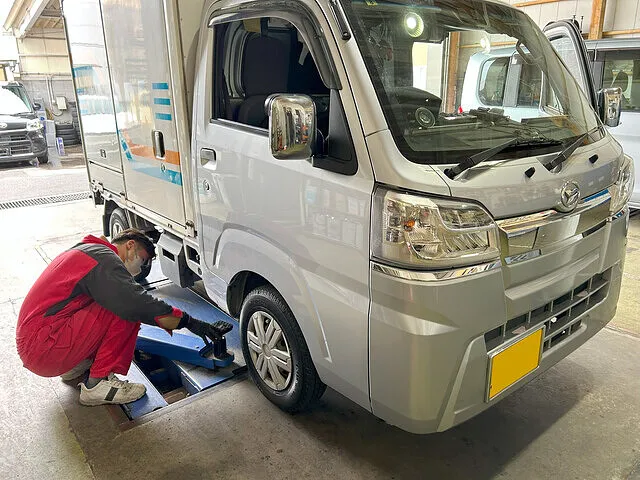 ダイハツ ハイゼットトラック　エンジンオイル交換│静岡市清水区　車検・整備