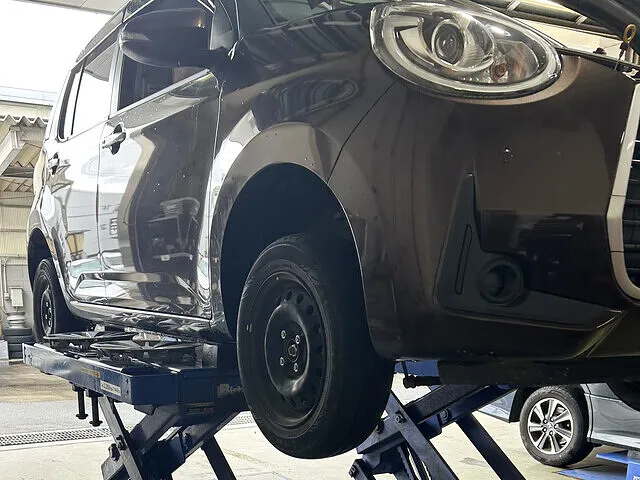 静岡市清水区　タイヤ交換　ダイハツ ブーン│車検・整備