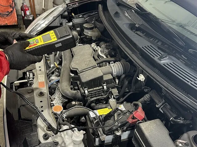 静岡市清水区　バッテリー交換　ダイハツ ブーン│車検・整備