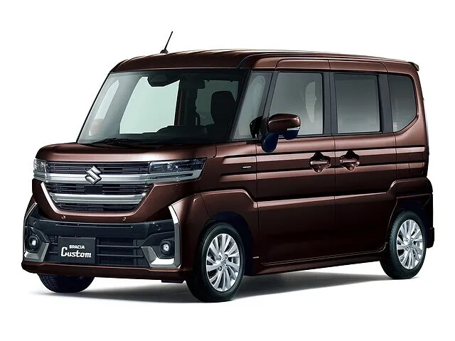 田川市 デザインも快適さも妥協しないハイトワゴン「スズキ スペーシア カスタム HYBRID GS」|新車リース