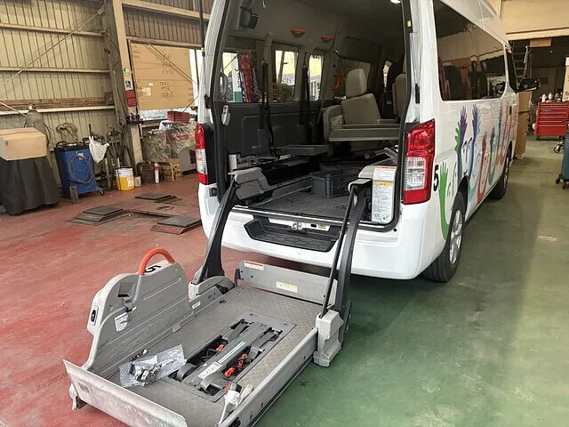 つくばみらい市　キャラバンチェアキャブ修理