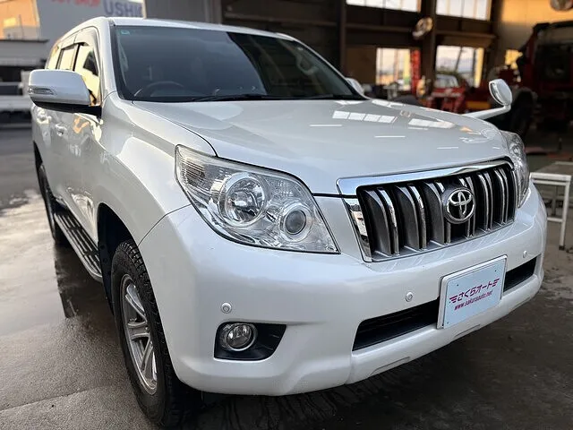 土浦市　ランドクルーザープラド　手動運転装置