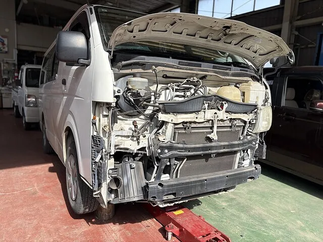 つくば市　ハイエースエンジン不調修理