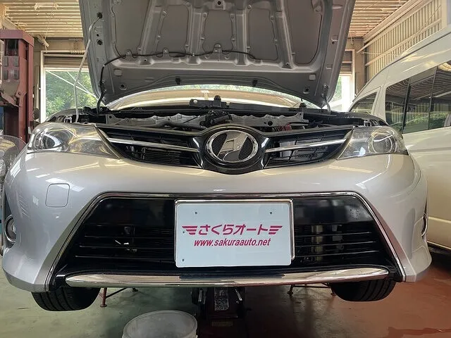 つくば市　トヨタ　オーリス