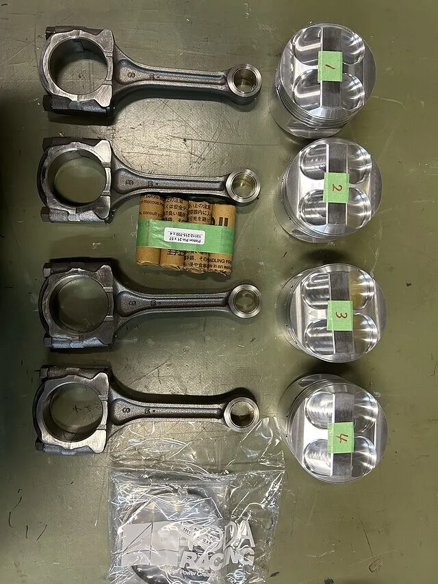 EK9 エンジン製作中