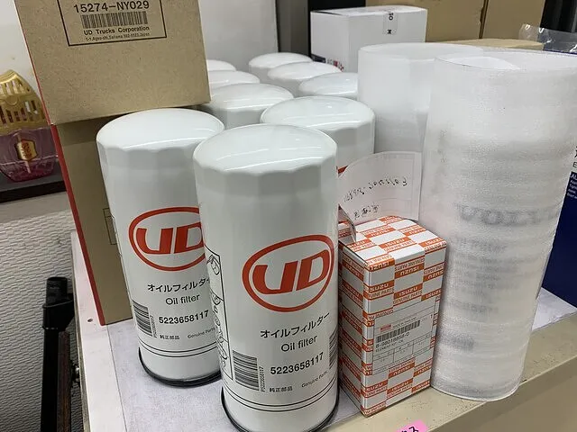 車検　各フィルター類の紹介