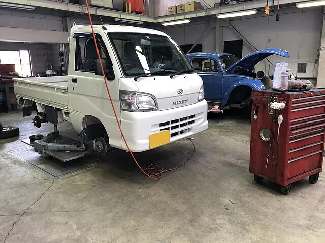 車検 オイル交換 ハイゼット トラック│神戸市西区 車検・点検