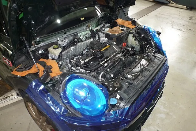 ミニ F56 JCW ダウンパイプ 津市 ティーズアート