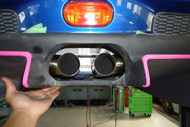 ミニ R53 クーパーS リアディフューザー 三重県 津市