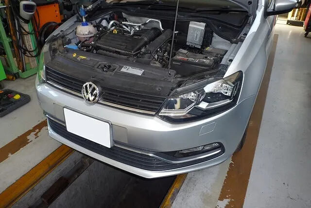 VW ポロ 冷却水漏れ 修理 三重県 津市