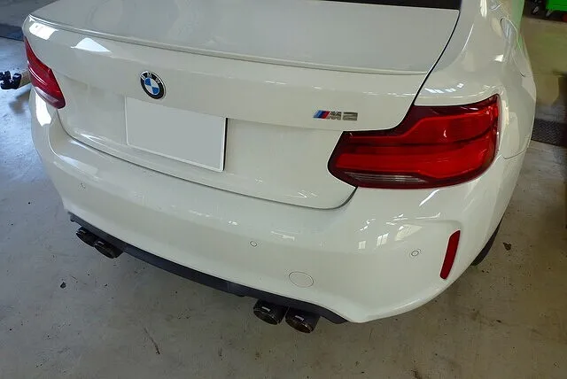 BMW F87 M2 アクラポヴィッチマフラー 三重県 津市