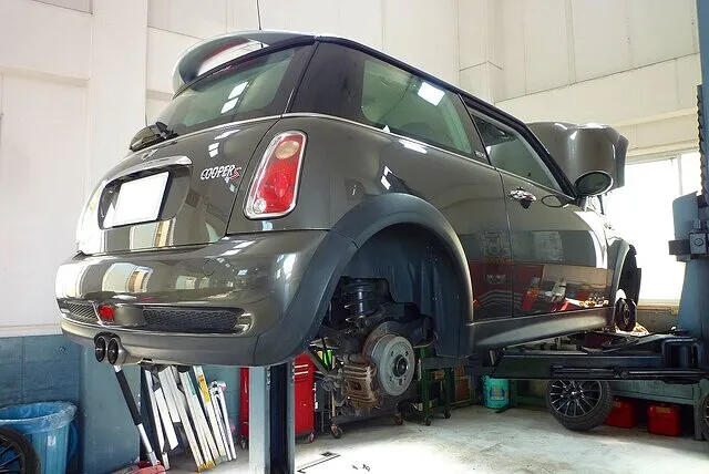 ミニ R53 クーパーＳ KW 車高調サス 三重県 津市
