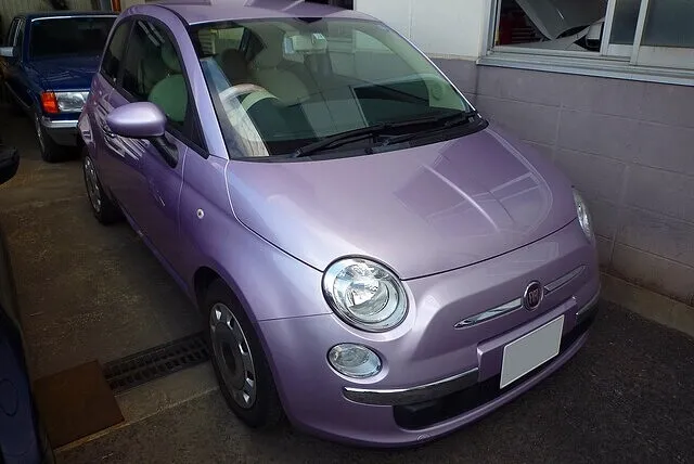 FIAT 500 ツインエア エアコン効かない 修理 三重県