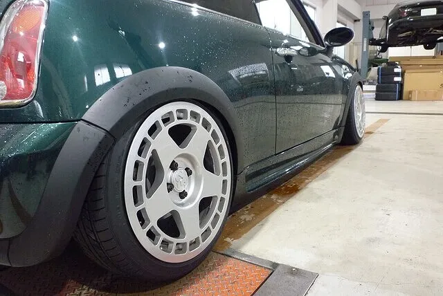 ミニ R53 クーパーS サスペンション特殊加工 津市