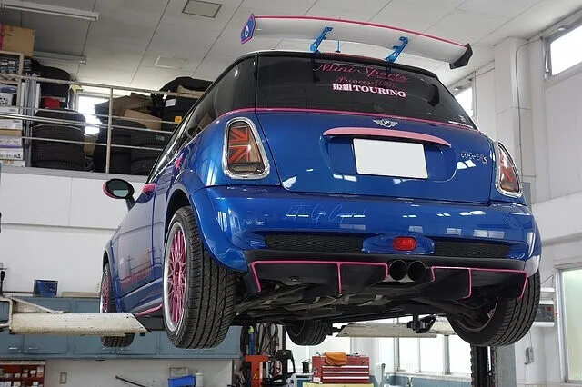 ミニ R53 クーパーS リアディフューザー 三重県 津市