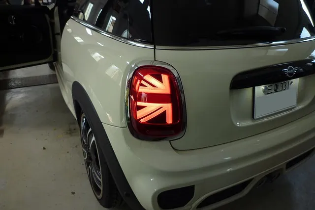 ミニ F56 ユニオンジャックテールモジュール 三重県 津市