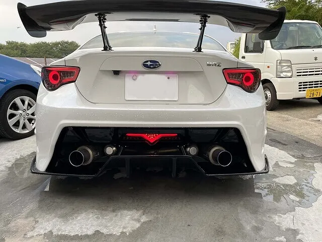 BRZ 86 フルエアロ GTウィング 社外テール ホイール取付 笛吹市 リバライズオートトレーディング