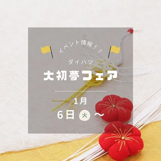 ﾀﾞｲﾊﾂ【大初夢ﾌｪｱ】