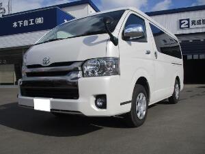 クリックするとこの車輌の詳細ページに移動します。 ハイエースバン