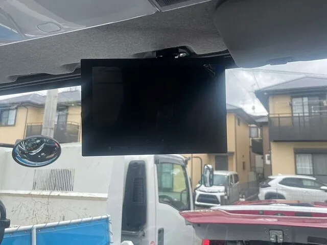 兵庫県宝塚市 バックカメラ取付 三菱キャンター