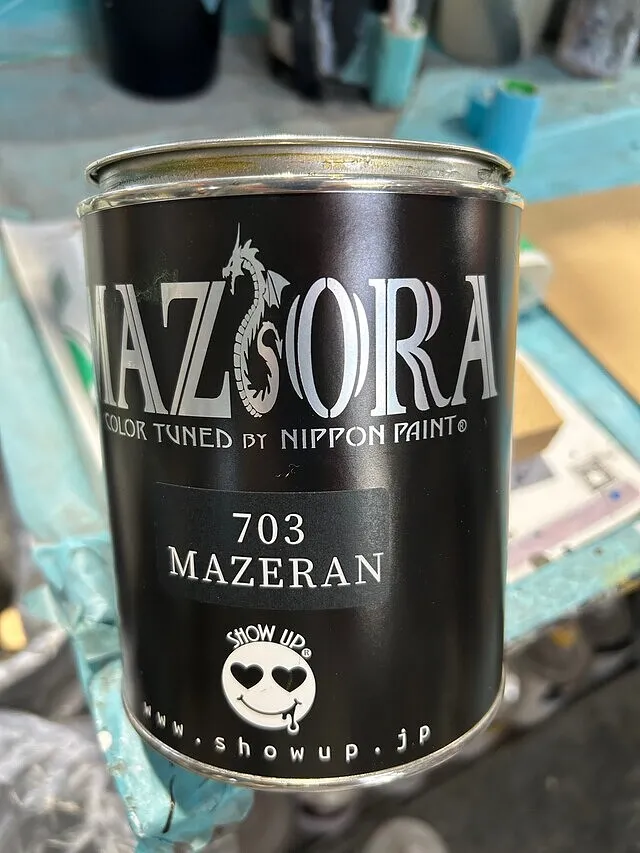 MAZIORA　MAZERAN　ホイールカスタムペイント