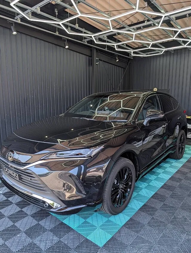 長野県千曲市｜ハリアー　ロゼイルコーティング　フッ素ガラスコーティング