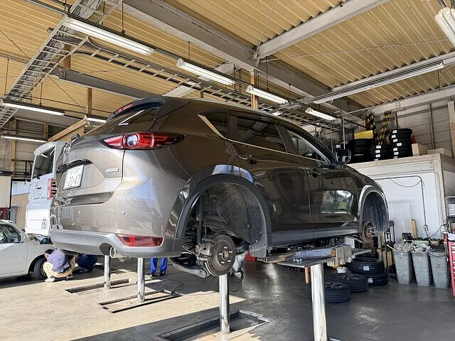 宇多津町　タイヤ交換　マツダ CX-5│車検・整備