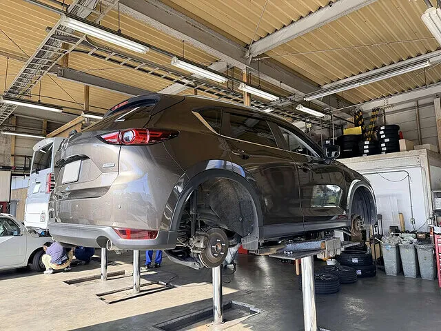 宇多津町　タイヤ交換　マツダ CX-5│車検・整備