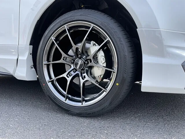 ハリアーに「RAYS VOLK RACING G025」島根