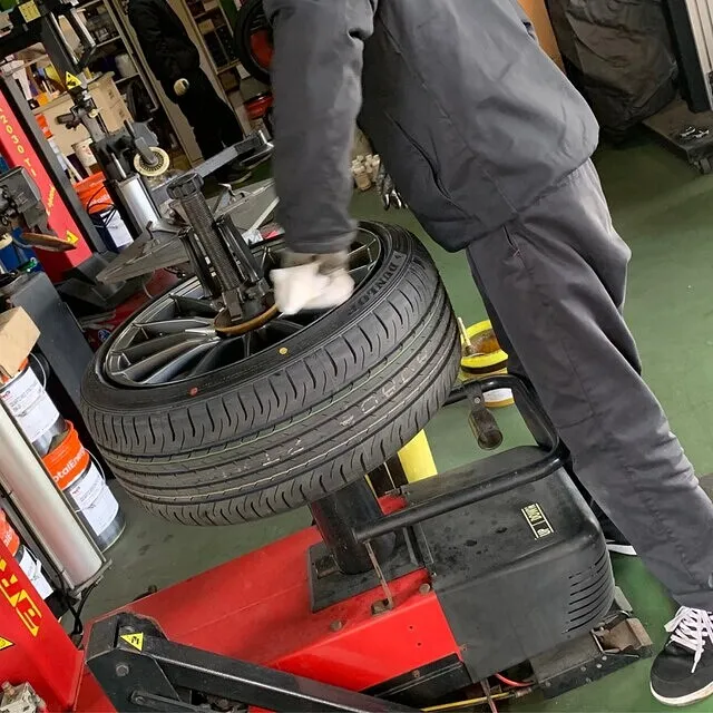 松江市より持込組込にご来店いただきました！ENKEI RS05RR 225/40R18 組込作業依頼　島根　大田市