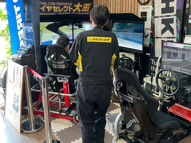 レーシングシミュレーターの活用　島根　大田