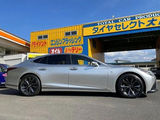レクサス　LS500　ランフラット　タイヤ交換　島根