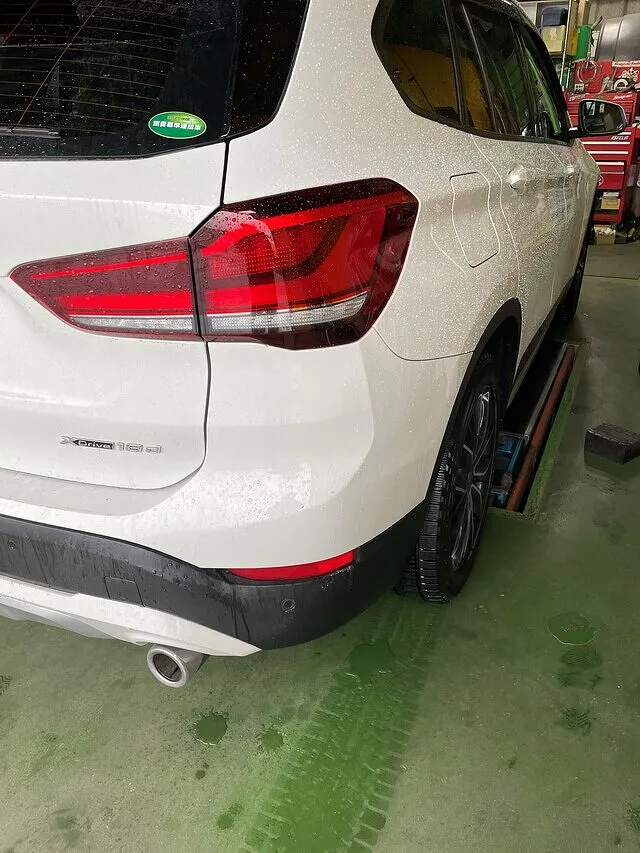 BMW X１　タイヤ交換　島根　大田市