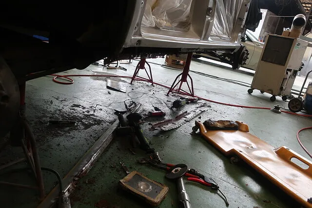 ゴルフ２ステップ修理