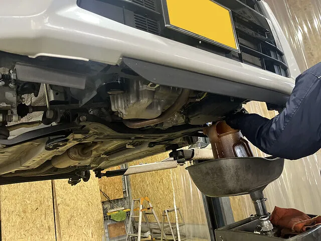 関市　車検・CVTフルード交換　ダイハツ タント│車検・整備