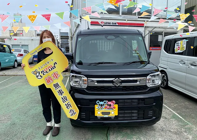 沖縄県 那覇市 新車 スペーシア 納車しました！