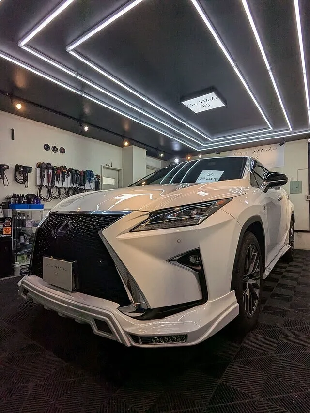 沖縄県　那覇市　レクサスRX セラミックコーティングメンテナンス