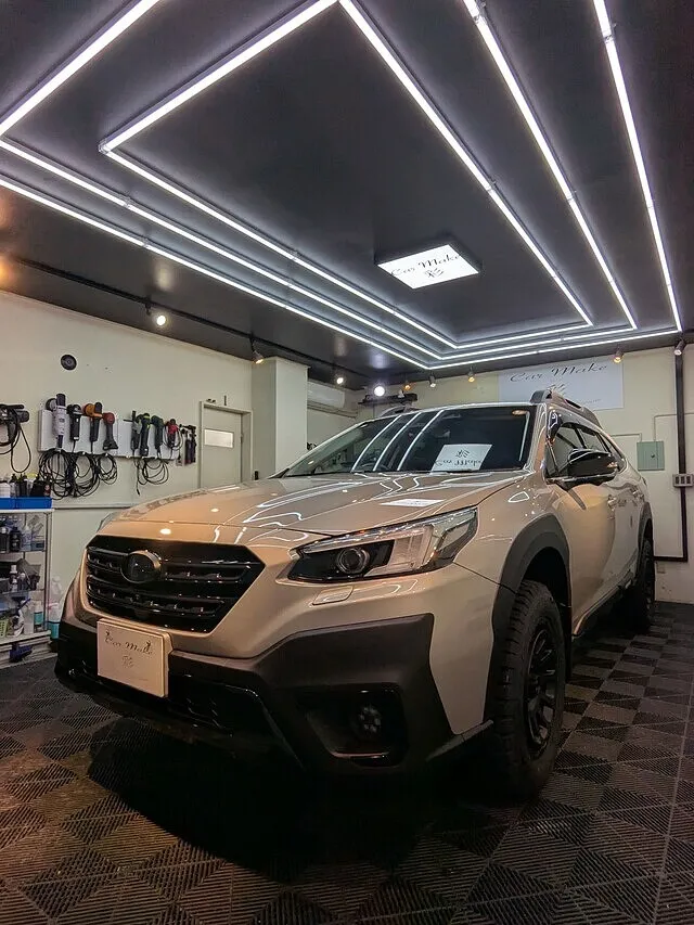 沖縄県 那覇市 レガシーアウトバック セラミックコーティング