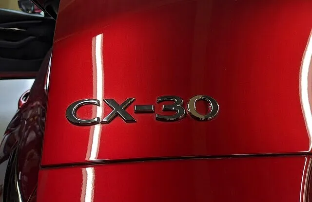 CX-30 ドライブレコーダー取り付け マツダ デジタルインナーミラー型 パーツ持ち込み 北九州 ワイズガレージ