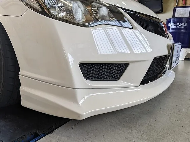 FD2 シビック 無限 フロントスポイラー グリル 取り付け
