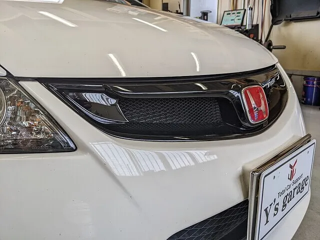 新品未使用 シビック FD2 フロントグリル FD2 シビック 無限 フロントスポイラー グリル 取り付け ～福岡